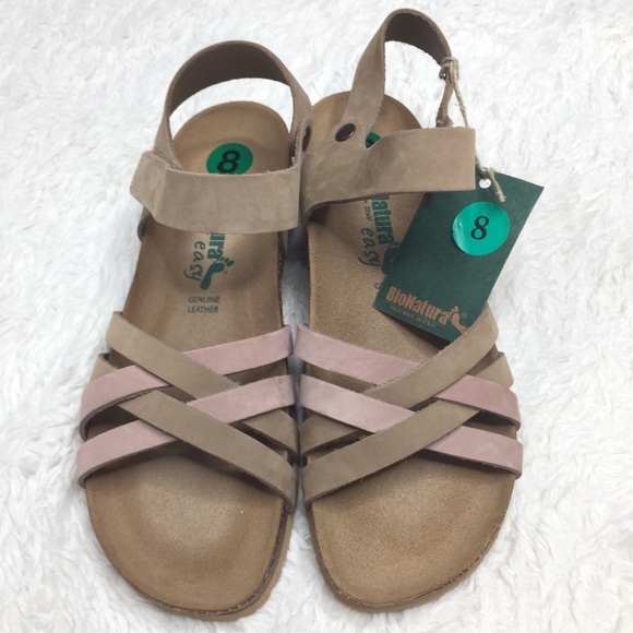NWT BioNatura Italian Leather Sandals - Picture 7 of 10